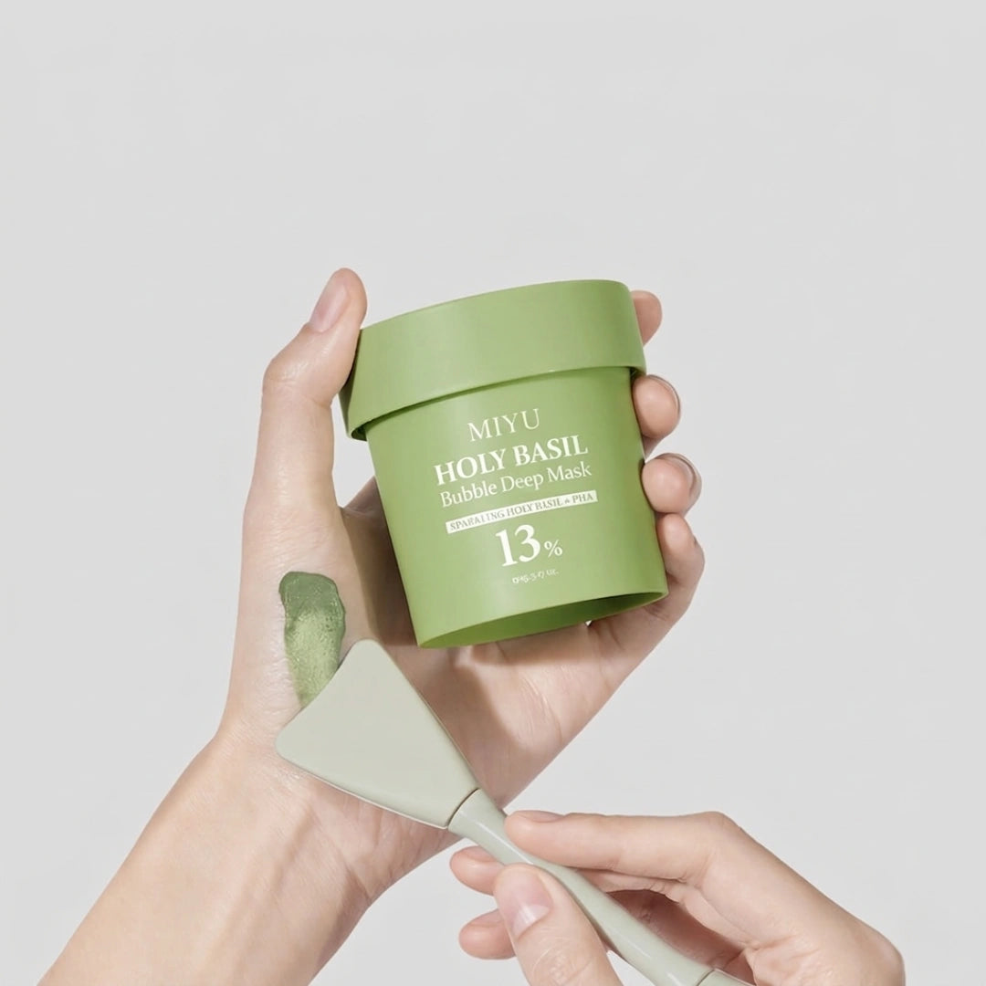 Masque à bulles au Basilic
