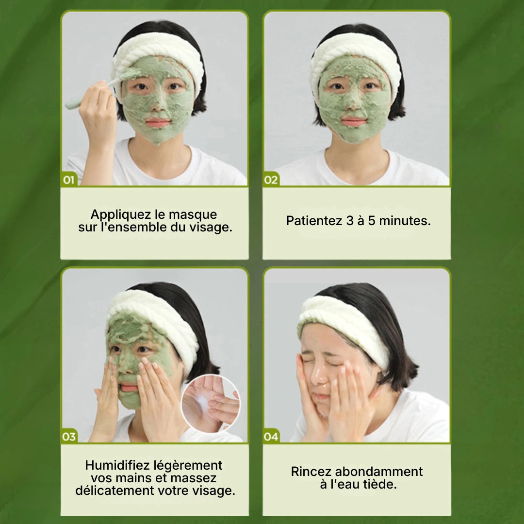 Masque à bulles au Basilic
